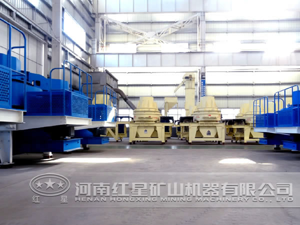 制砂機廠區(qū) 制砂機廠區(qū)