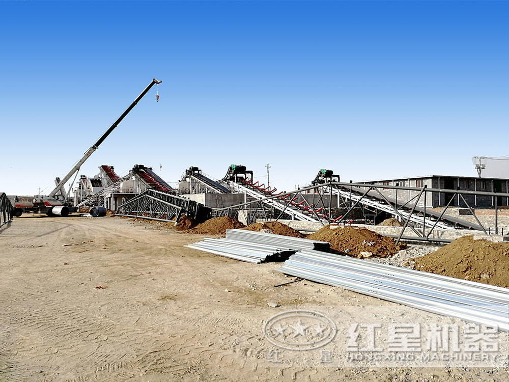 安陽時產300噸砂石料生產線
