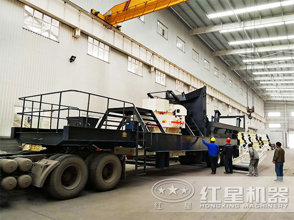 移動(dòng)石料制砂機(jī) 移動(dòng)石料制砂機(jī)