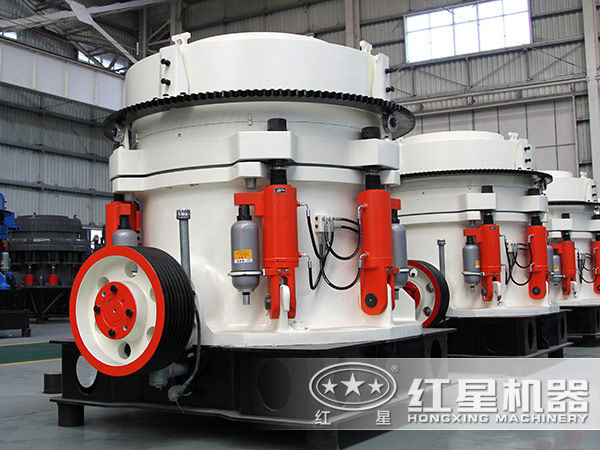 機(jī)制砂生產(chǎn)線(xiàn)設(shè)備-圓錐破碎機(jī)