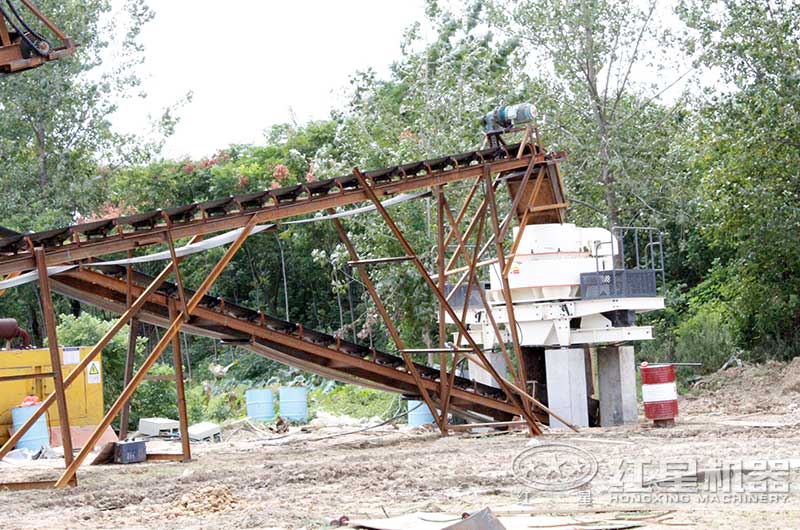 制砂機工作現場 制砂機工作現場