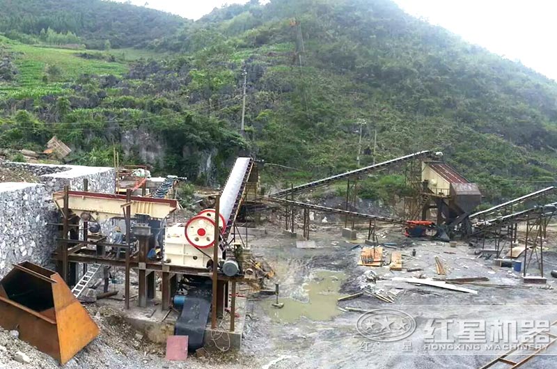 碎石現場 碎石現場