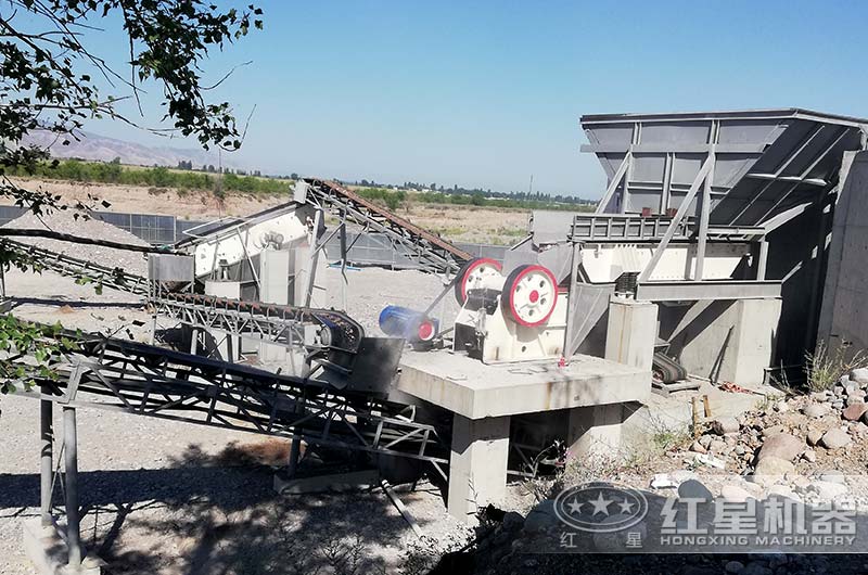 碎石生產現場 碎石生產現場