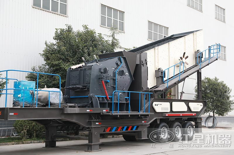 輪胎式移動破碎站 輪胎式移動破碎站